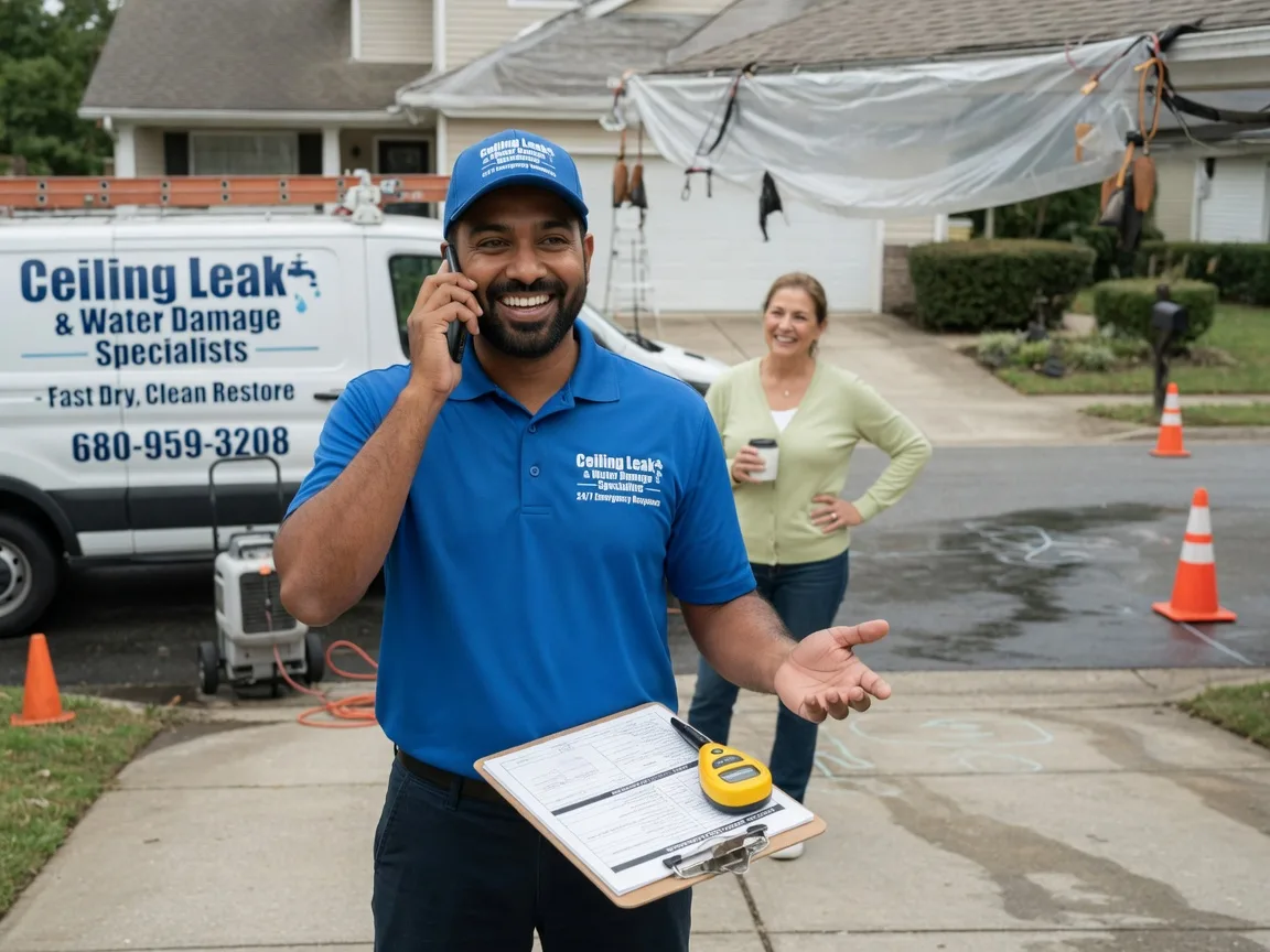 Ceiling Leak Cleanup Hurley, WI FAQs